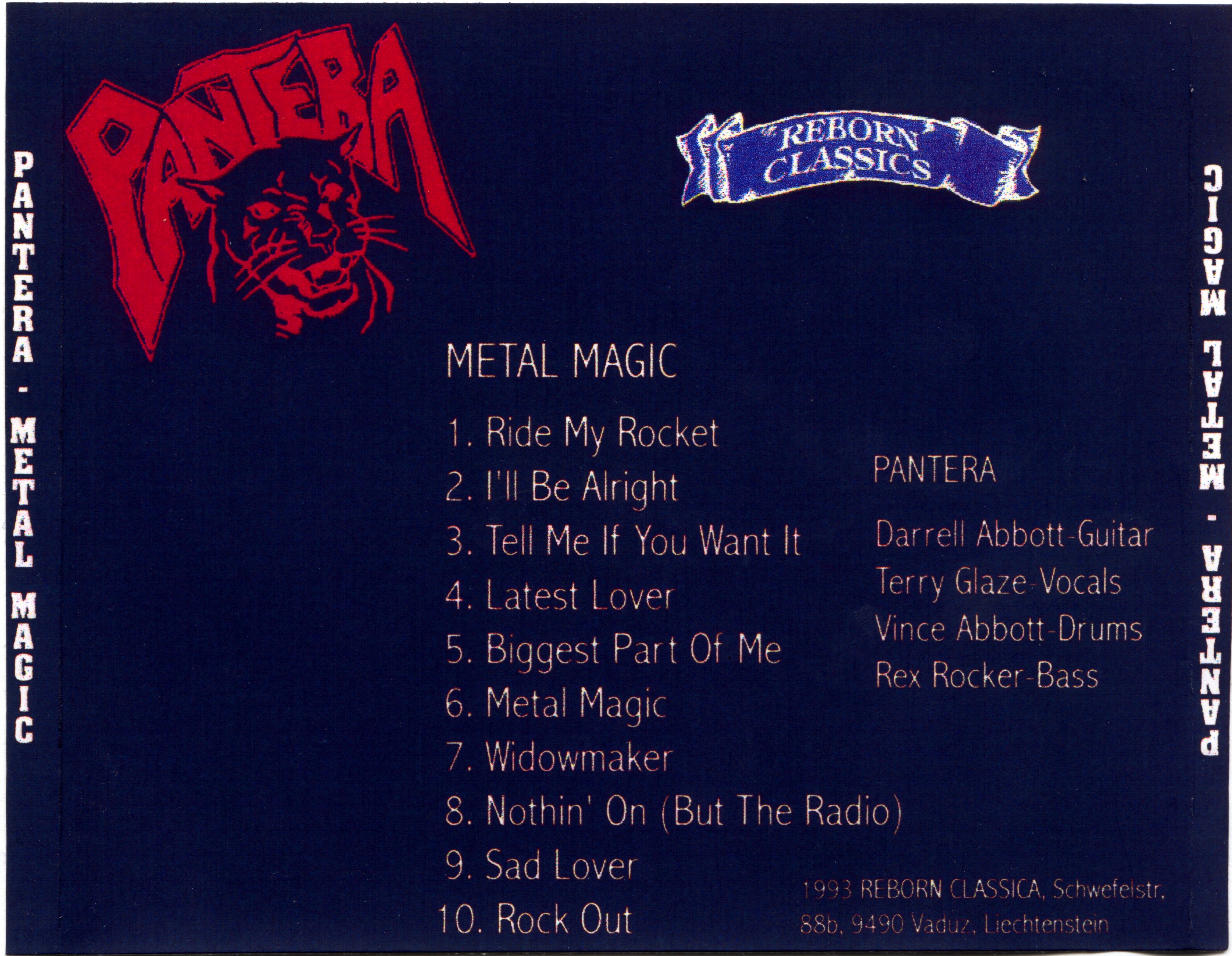 Pantera Metal Magic