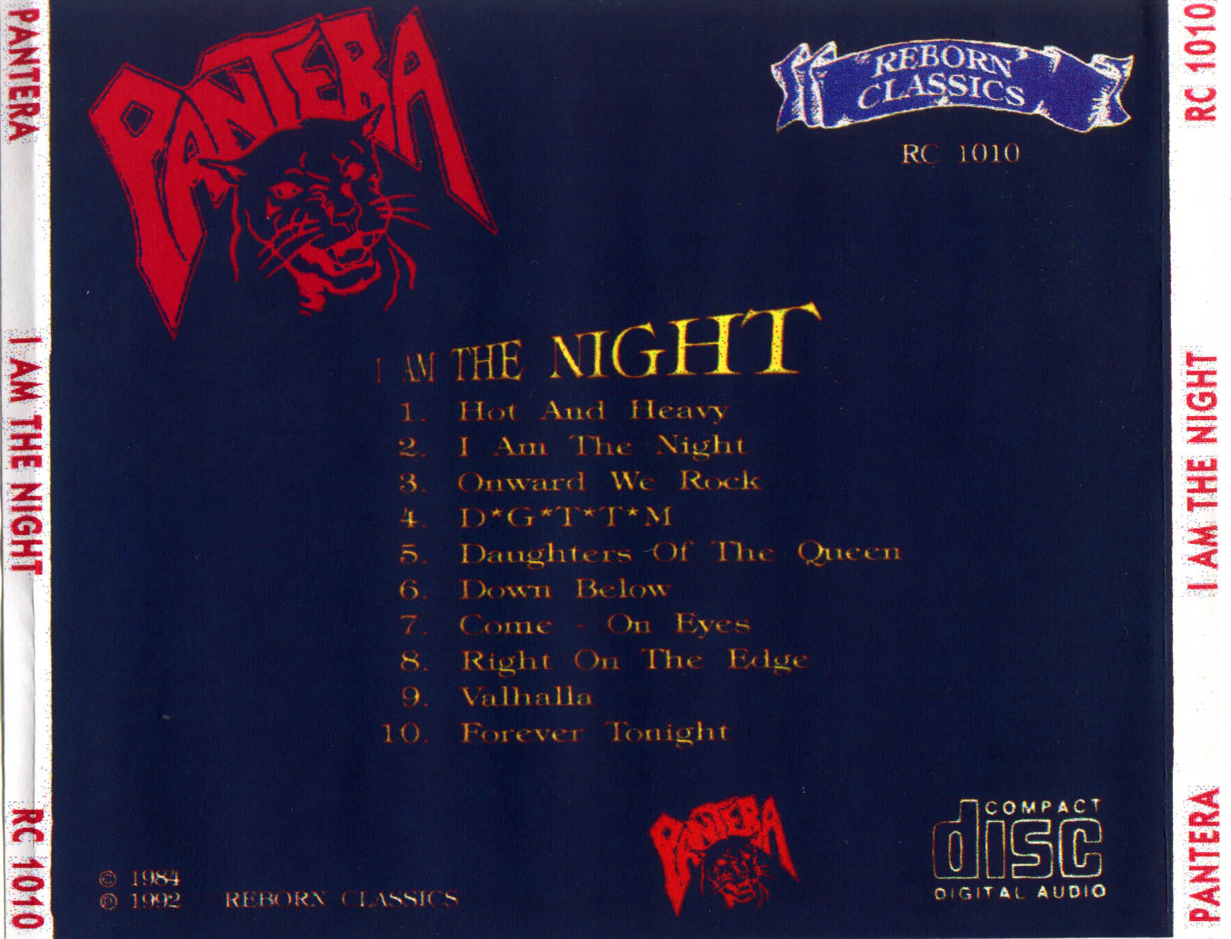 Pantera - I Am The Night